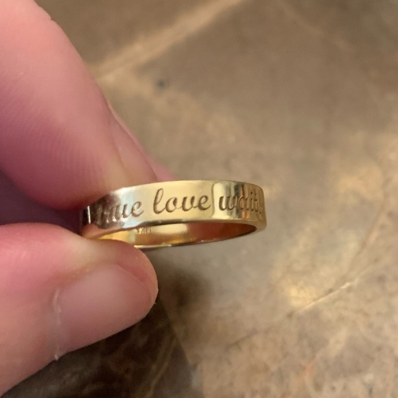 Black Diamond Jewelry - BRAND NEW 14K SOLID GOLD PURITY PROMISE RING SIZE 7